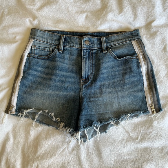 Hudson Jeans Pants - Hudson jean shorts with zippers